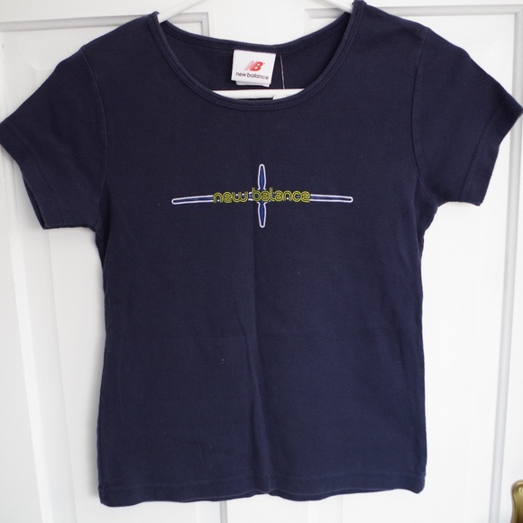 New Balance Tops - *3 for $25*  New Balance Navy Tee- Size Small